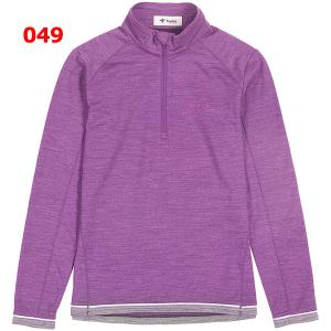 フォックスファイヤー-foxfire PPウールハーフZIP女性用