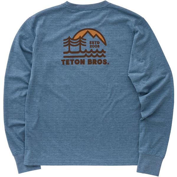 ティートンブロス−TetonBros． ＴＢモノラインロングスリーブティー男性用