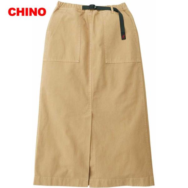 グラミチ-GRAMICCI ロングベーカースカート女性用