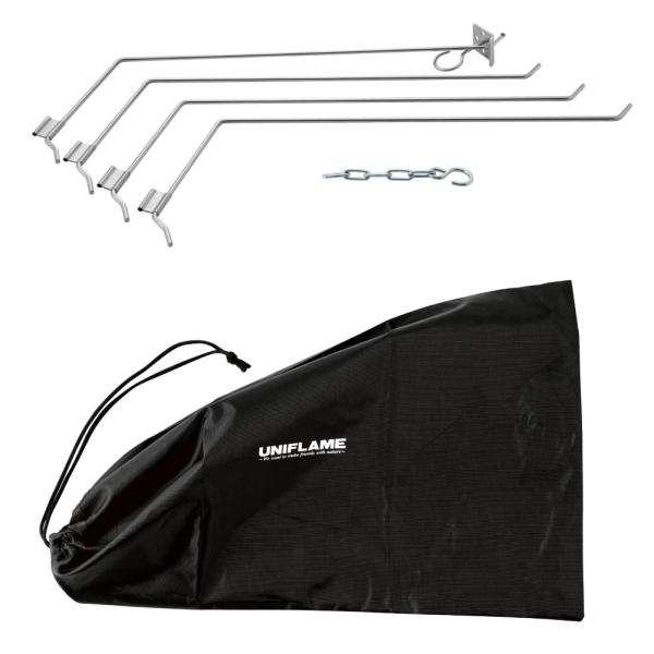 ユニフレーム-UNIFLAME ファイアスタンドポットハンガー