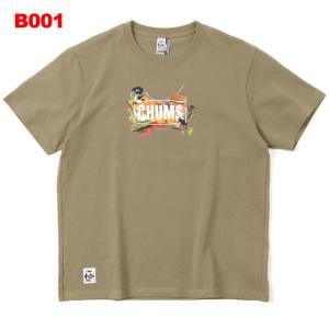 チャムス-CHUMS チャムスビッグバーガーＴシャツ男性用