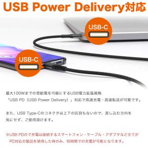 タイプC ケーブル 1m 3本セット Type...の詳細画像3