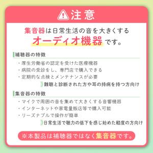 Libra 正規品 集音器 高音質 高齢者 ノ...の詳細画像3