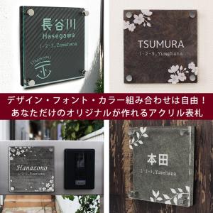 立体 表札 プレート 戸建て 門柱 住所 番地...の詳細画像1