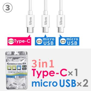 充電ケーブル 3in1 Type-C micr...の詳細画像4