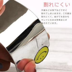 コンパクトミラー 鏡 薄い カードサイズ カー...の詳細画像3