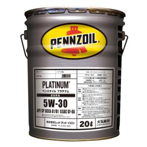 ペンズオイル プラチナムユーロ 5W-40 エンジンオイル 20L 全合成油 SP