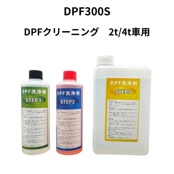 DPFクリーニング　洗浄剤セット　小型車用（2ｔ/4ｔ）　プロ専用　PM/アッシュ除去　DPFの詰ま...