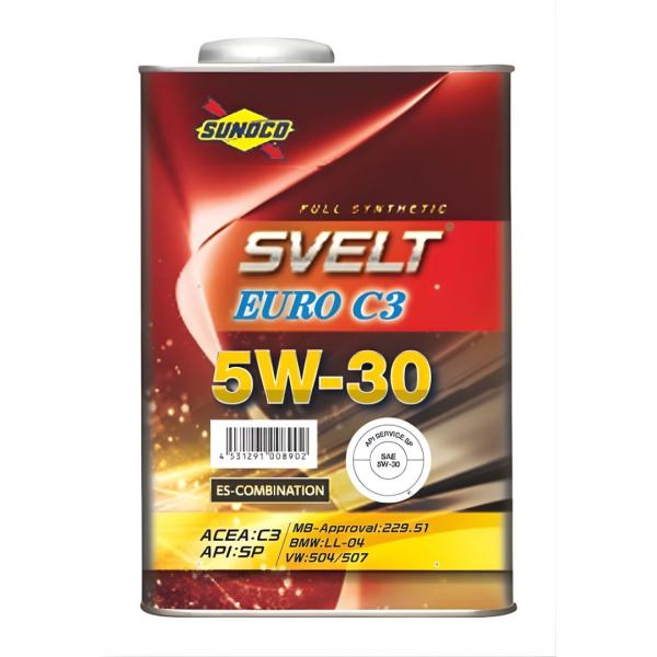 SVELT EURO C3 5W-30 1L 全合成油 エステル配合 欧州車・国産規格取得  スノコ...