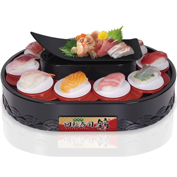 回転寿司 錦 電池式 おもちゃ まわる 寿司 すし 子供 プレゼント