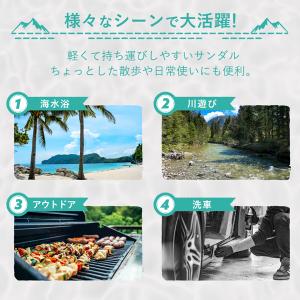 ビーチサンダル サンダル メンズ キッズ トン...の詳細画像1