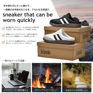 スニーカー メンズ スリッポン サンダル かか...の詳細画像2