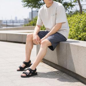 スポーツサンダル メンズ サンダル ベルト 安...の詳細画像3