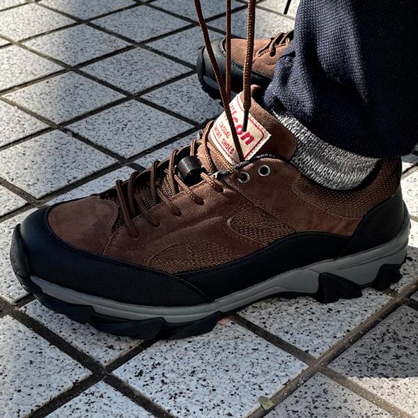 登山靴 トレッキングシューズ スニーカー メンズ アウトドアシューズ 靴 防水 3E wilson ...