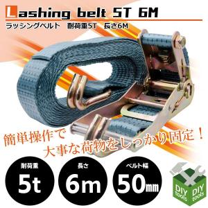 ラッシングベルト ラチェット式 タイダウンベルト