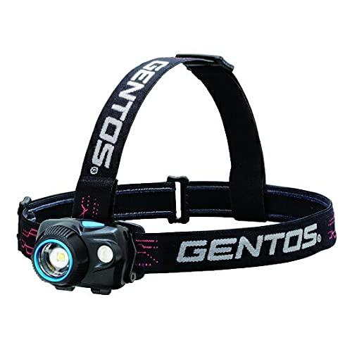 GENTOS(ジェントス) LED ヘッドライト USB充電式(専用充電池/単4電池) 強力 580...