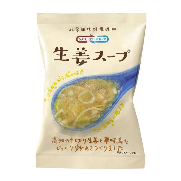 コスモス食品 Nature Future 生姜スープ 10.6g ×10袋