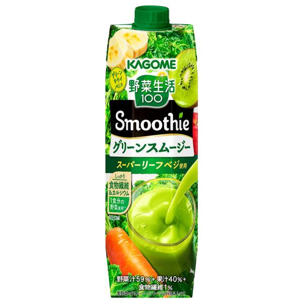 野菜生活 Smoothie 野菜生活100 Smoothie (スムージー) グリーンスムージーMi...