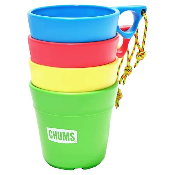 チャムス スタッキングキャンパーマグカップセット 4色 350mL CH62-1583-0000-0...