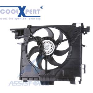 COOLXPERT製 SMART 451 スマート フォーツー ラジエター電動ファン ブロアファンモ...