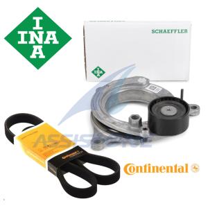 BMW 1シリーズ F20 F21 / 2シリーズ F23 F22 F87 / ファンベルト ベルトテンショナー 2点 セット 11288646475 11288580360 11288570439