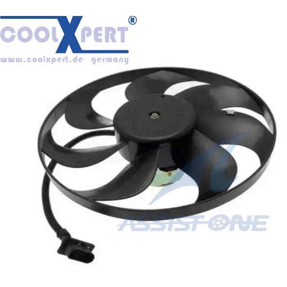 COOLXPERT製 AUDI A3 S3 8L TT TTS TTR 8N ラジエター電動ファン ...