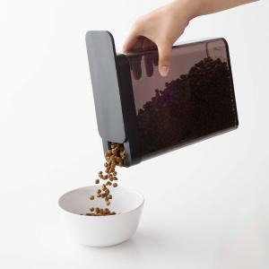 山崎実業 nooks ペットフードストッカー ...の詳細画像1