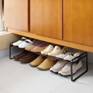 山崎実業 玄関 frame 伸縮 シューズラッ...の詳細画像2