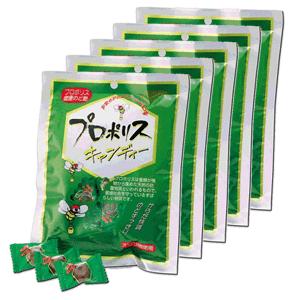 森川健康堂　プロポリスキャンディー　100g（25粒入）×5袋セット