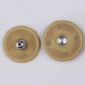 ボタン くるみスナップボタン 10mm 242 カラシ Ni / 6セット NO.1508