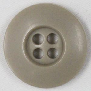 ボタン 釦 ミリタリーボタン 20ｍｍ 1個入 うす茶 ベージュ 4つ穴 プラスチックボタン つや消し (ツヤなし) スーツ・ジャケット向｜assure-2