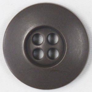 ボタン スコッチボタン 水牛調 プラスチック 20mm 茶系 1個入 スーツ