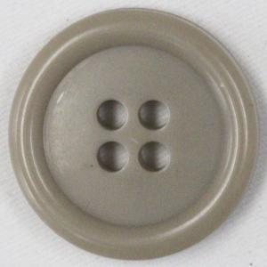 ボタン 釦 ミリタリーボタン 23ｍｍ 1個入 うす茶 ベージュ 4つ穴 プラスチックボタン つや消し (ツヤなし) ジャケット・コート向｜assure-2