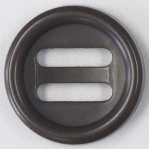 ボタン 釦 ミリタリーボタン 25ｍｍ 1個入 茶 ブラウン パラシュートボタン プラスチックボタン つや消し (ツヤなし) ジャケット・コート向｜assure-2