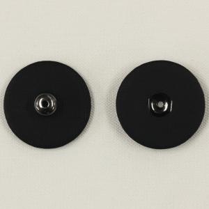 ボタン くるみボタン スナップボタン 30mm 09 黒 生地 / １セット ASP0002  縫い付けタイプ ボタン 手芸 通販｜assure-2