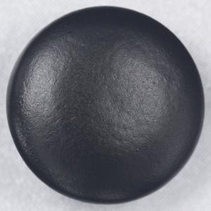 ボタン 本革ボタン 黒 18mm 1個入 裏 金属足  天然素材 レザーボタン  シャツ ブラウス カーディガン 向 ボタン 手芸 通販
