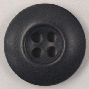 ボタン 釦 ミリタリーボタン 15ｍｍ 1個入 黒 ブラック 4つ穴 プラスチックボタン つや消し (ツヤなし) シャツ・ブラウス・ジャケット・スーツ袖向｜assure-2
