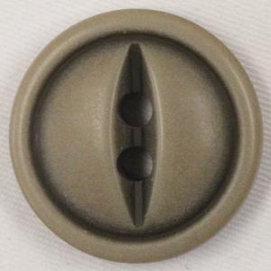 ボタン 釦 ミリタリーボタン 23ｍｍ 1個入 うす茶 ライトブラウン ネコ目 2つ穴 プラスチックボタン つや消し (ツヤなし) ジャケット・コート向｜assure-2