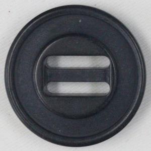 ボタン 釦 ミリタリーボタン 23ｍｍ 1個入 黒 ブラック パラシュートボタン プラスチックボタン つや消し (ツヤなし) ジャケット・コート向｜assure-2