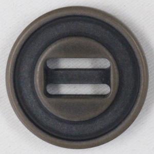 ボタン 釦 ミリタリーボタン 23ｍｍ 1個入 茶 ブラウン パラシュートボタン プラスチックボタン つや消し (ツヤなし) ジャケット・コート向｜assure-2