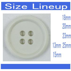 ボタン プラスチックボタン 15mm 1個入 ...の詳細画像5