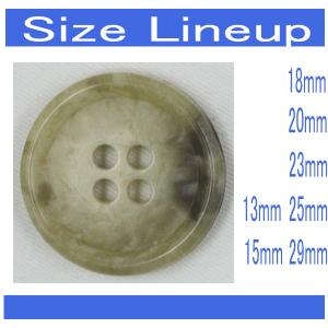 ボタン プラスチックボタン 15mm 1個入 ...の詳細画像5