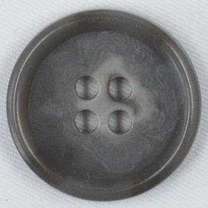 ボタン プラスチックボタン 18mm 1個入 釦 表4つ穴 モカ茶 水牛調  スーツ ジャケット向 手芸 通販 日本製｜assure-2