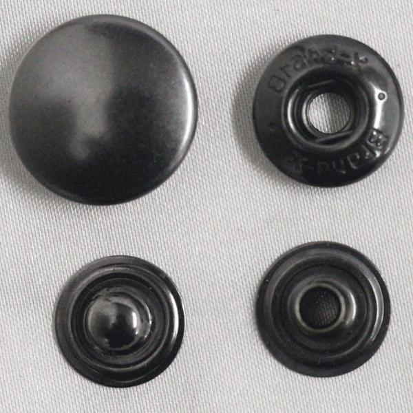 ボタン お徳用 ドットボタン 5BX 5BrandX 15mm 30セット入 ホック P-HBK B...