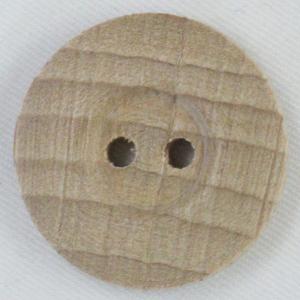 ボタン 木ボタン ウッドボタン25mm 1個入 茶 ナチュラル ブナの木 BeechWood 釦 天然素材 スーツ ジャケット向｜assure-2