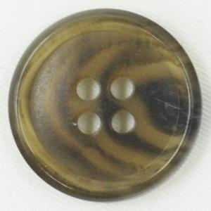 ボタン 水牛調 プラスチックボタン 茶系 23mm  1個入 ジャケット コート向 ボタン 手芸 通販｜assure-2