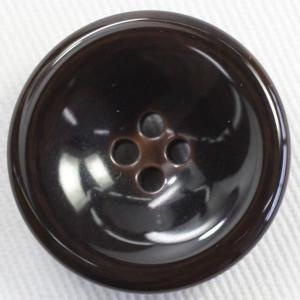 ボタン プラスチックボタン 48 茶系 20mm 1個入 ナット調  スーツ ジャケット向 ボタン 手芸 通販｜assure-2
