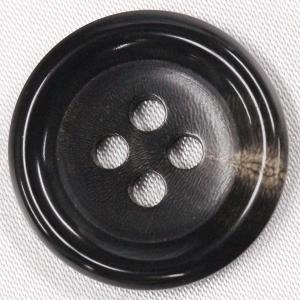 本水牛ボタン (ダークブラウン) 20mm 1個入 天然素材 HB230-DB
