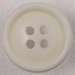 ボタン カラフル本水牛ボタン ホワイト 18mm 1個入 天然素材 スーツ ジャケット向 ボタン 手芸 通販｜assure-2
