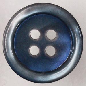 ボタン プラスチックボタン K5 青 18mm 1個入 カラフル 貝調  スーツ ジャケット向 ボタン 手芸 通販｜assure-2